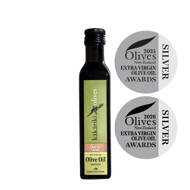 Garlic Infused – 250ml Extra Virgin Olive Oil