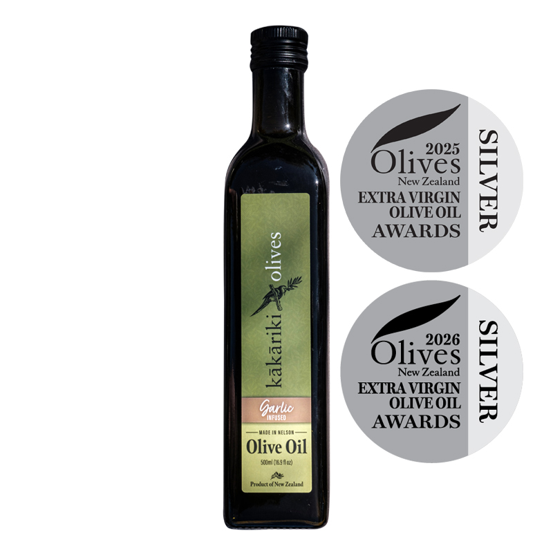 Garlic Infused – 500ml Extra Virgin Olive Oil